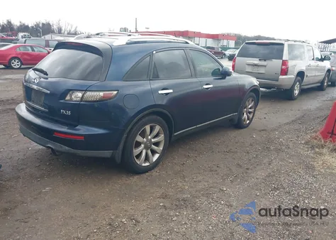 2005 Infiniti Fx35 z USA, uszkodzony, nr VIN JNRAS08W35X206838